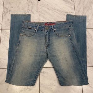 Mens Levi's Redloop washed jeans 32